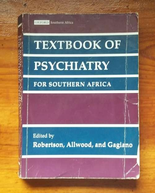 Medicine Textbook of Psychiatry for Southern Africa was listed for